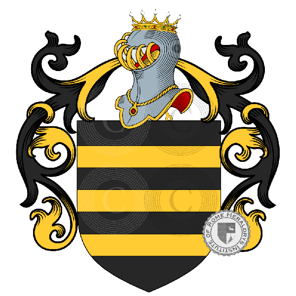 Coat of arms of family Orio
