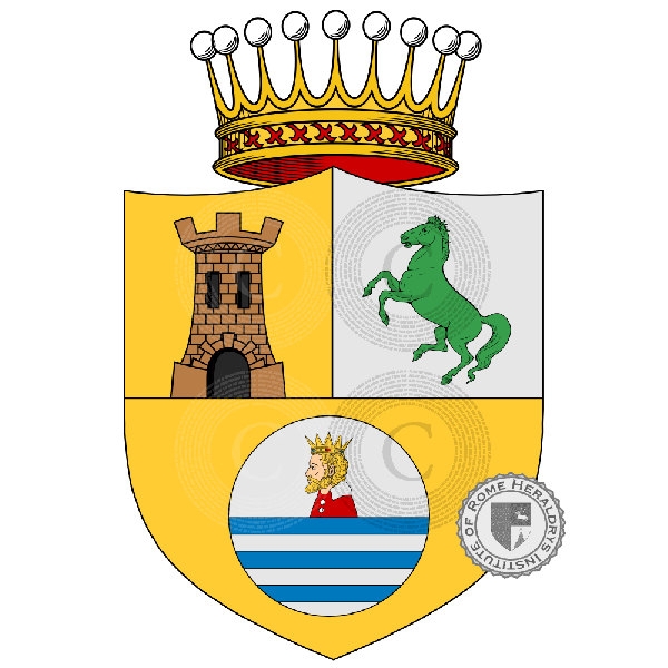 Wappen der Familie Tarabini Castellani