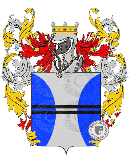 Coat of arms of family scatolini     