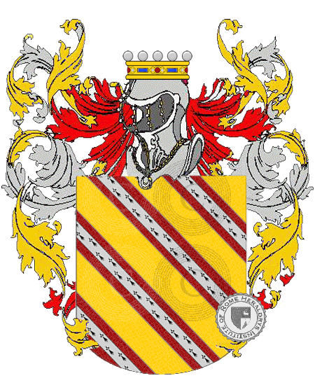 Coat of arms of family cruzado    