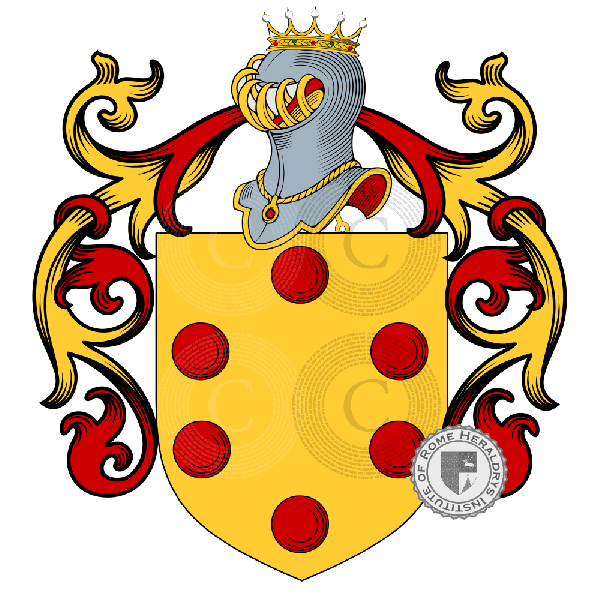 Coat of arms of family Clari