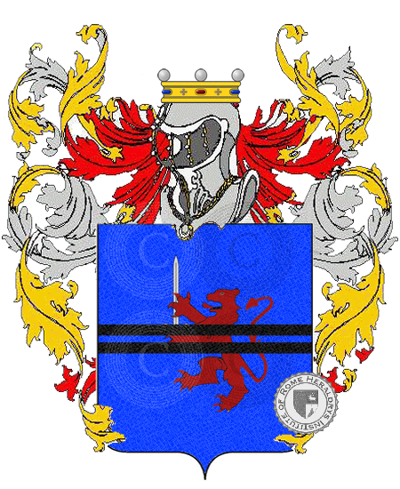 Wappen der Familie seganfreddo     