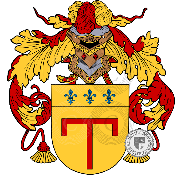 Escudo de la familia Martel