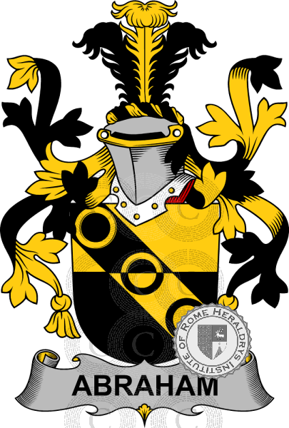 Coat of arms of family Abraham