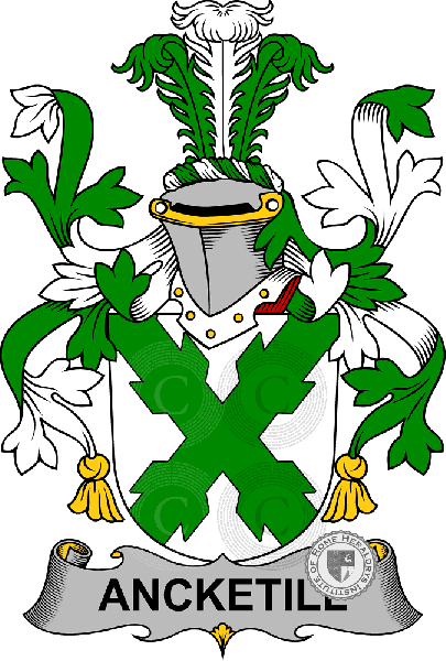 Wappen der Familie Ancketill