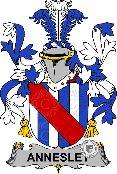Coat of arms of family Annesley