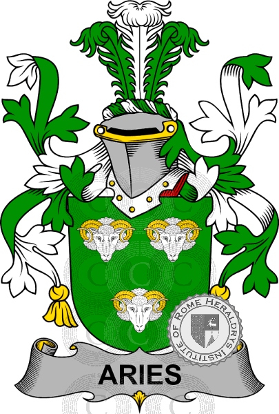 Wappen der Familie Aries