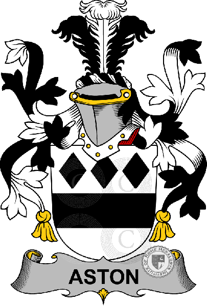 Coat of arms of family Aston
