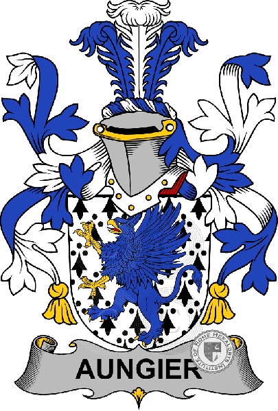 Coat of arms of family Aungier