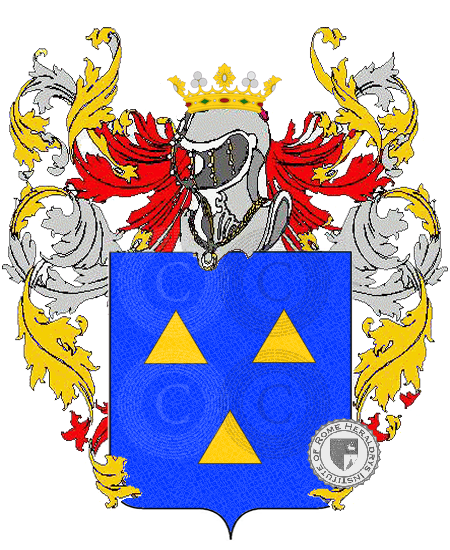 Coat of arms of family cipriani    