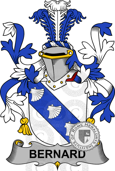 Coat of arms of family Bernard