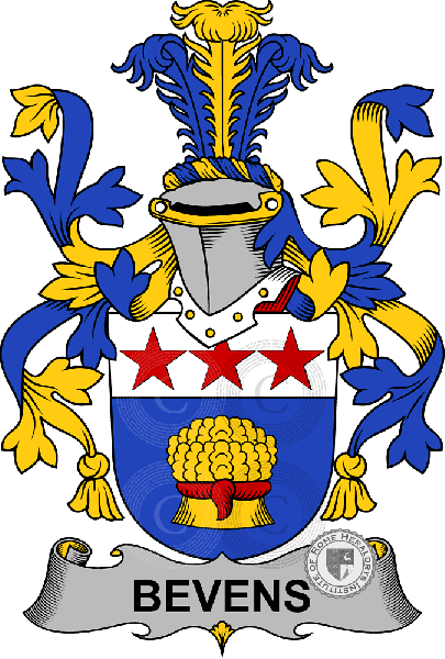 Coat of arms of family Bevens