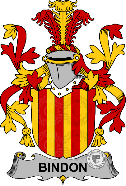 Coat of arms of family Bindon