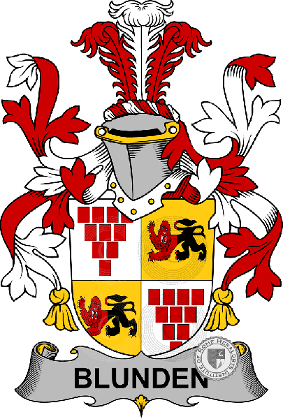 Coat of arms of family Blunden
