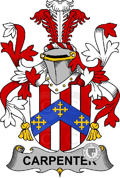 Coat of arms of family Carpenter