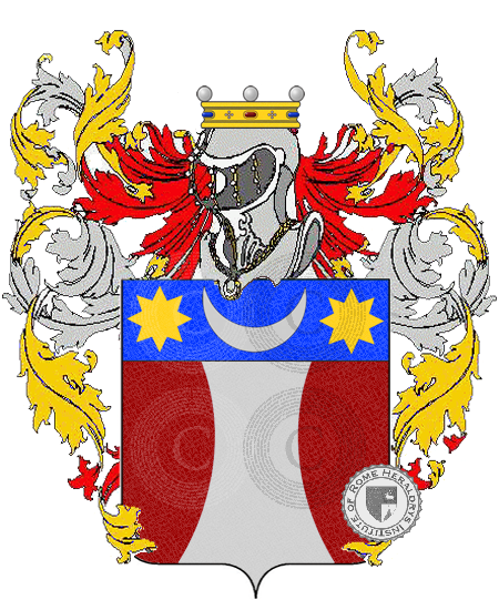 Coat of arms of family paceschi    