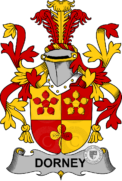 Wappen der Familie Dorney