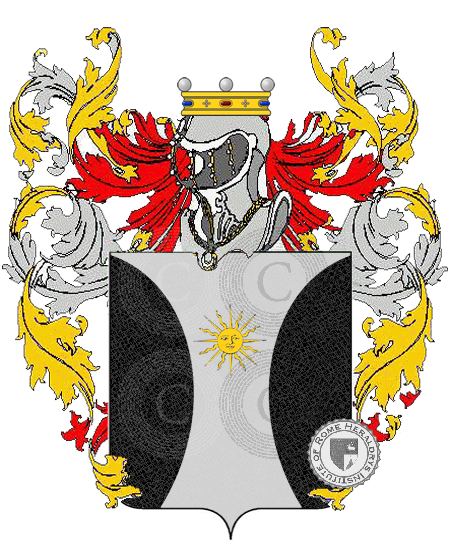Coat of arms of family nisi    