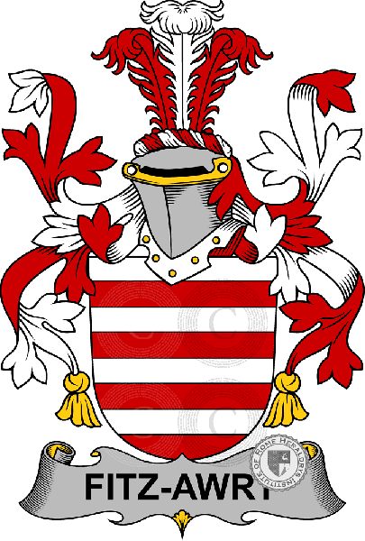 Coat of arms of family Fitz-Awry