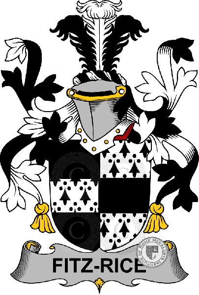 Wappen der Familie Fitz-Rice