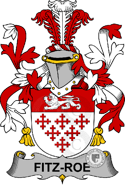 Wappen der Familie Fitz-Roe