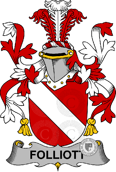 Wappen der Familie Folliott
