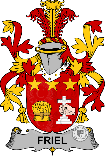 Coat of arms of family Friel