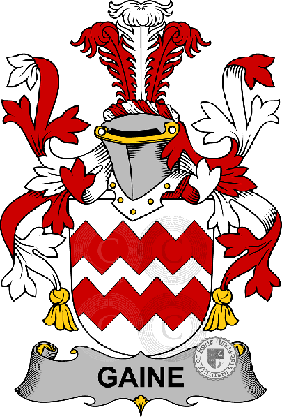 Coat of arms of family Gaine
