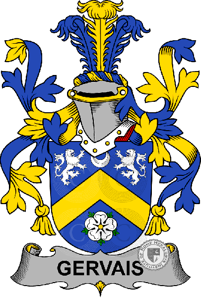 Coat of arms of family Gervais