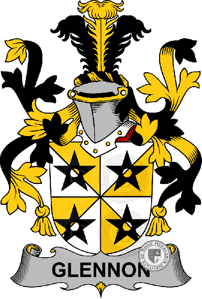 Coat of arms of family Glennon