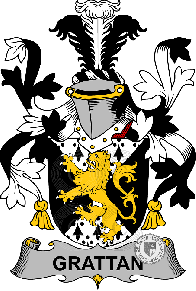 Wappen der Familie Grattan