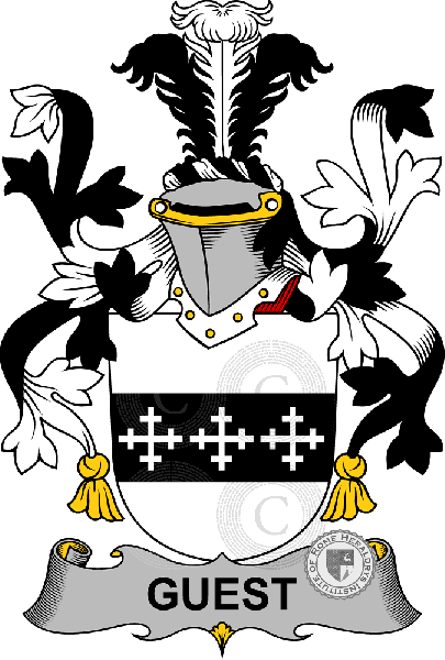 Wappen der Familie Guest