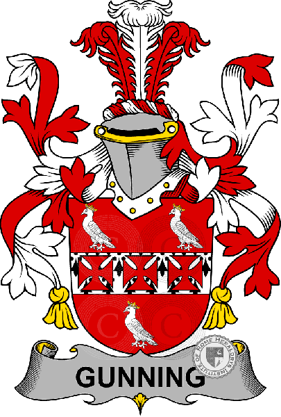 Coat of arms of family Gunning