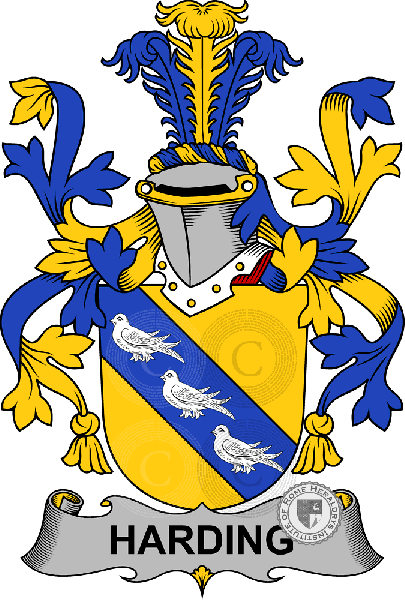 Wappen der Familie Harding