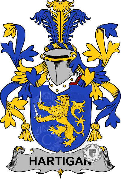Coat of arms of family Hartigan