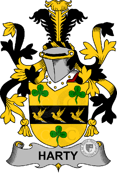 Wappen der Familie Harty