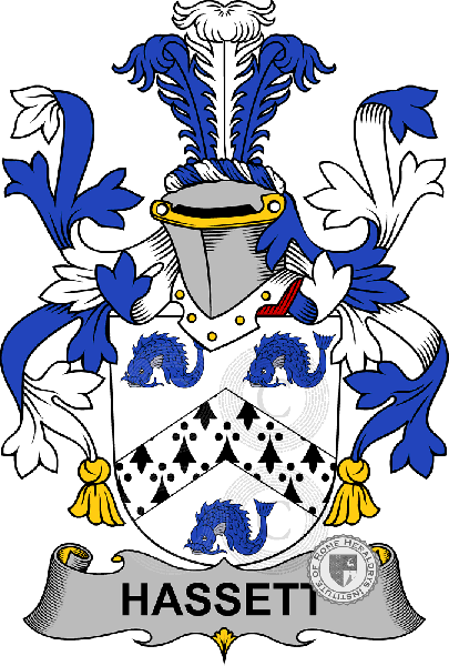 Coat of arms of family Hassett