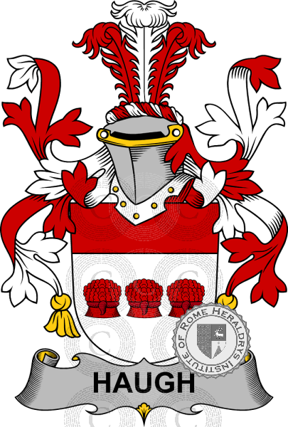 Coat of arms of family Haugh