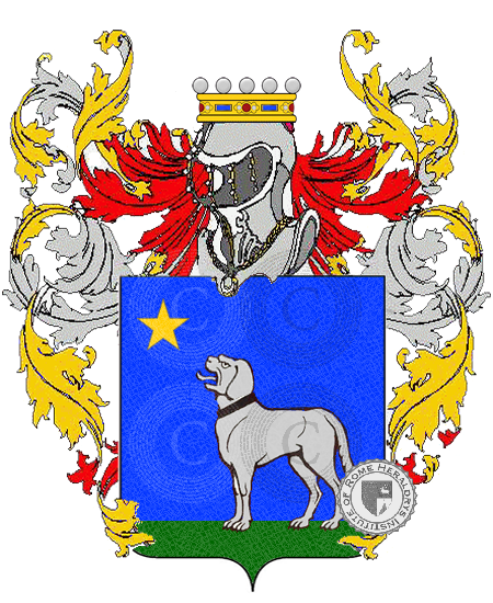 Coat of arms of family canestri    