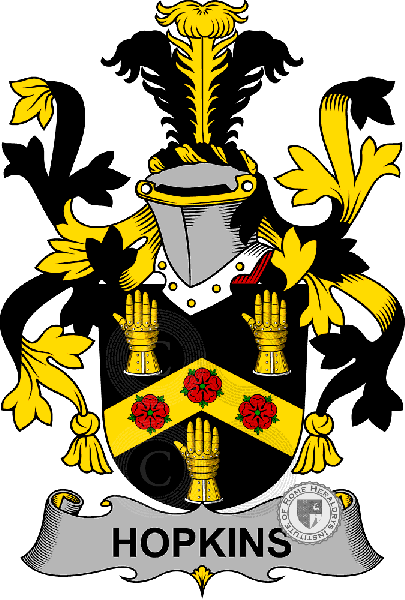 Coat of arms of family Hopkins