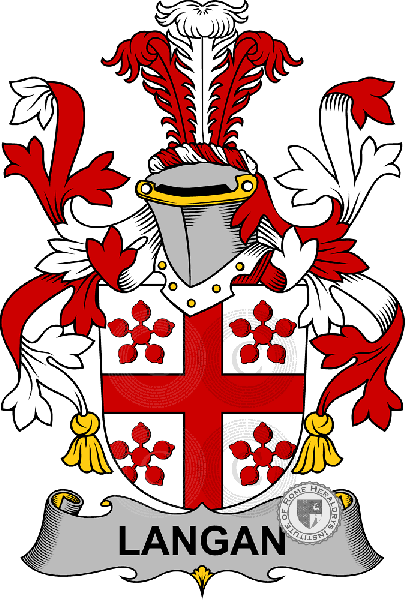 Coat of arms of family Langan