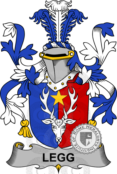 Coat of arms of family Legg