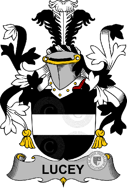 Coat of arms of family Lucey