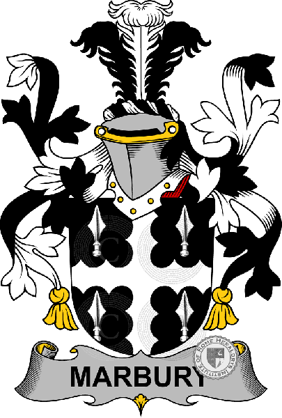 Coat of arms of family Marbury