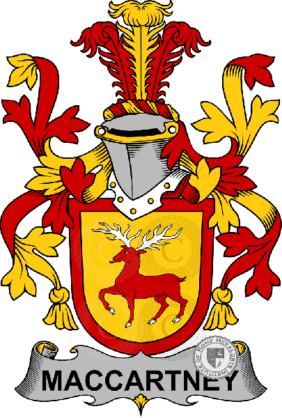 Coat of arms of family McCartney