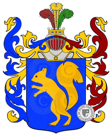 Coat of arms of family giuseppe    
