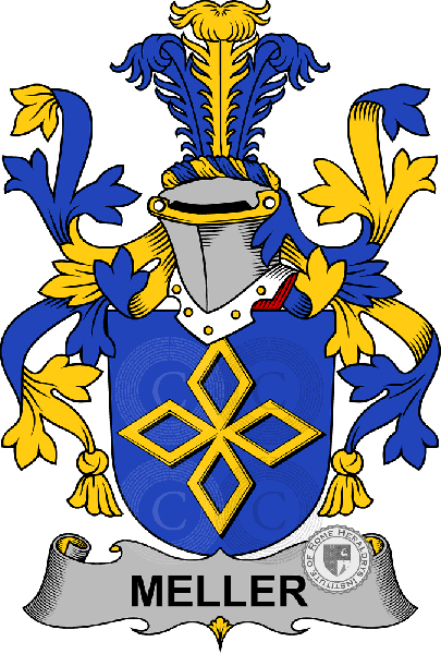 Coat of arms of family Meller