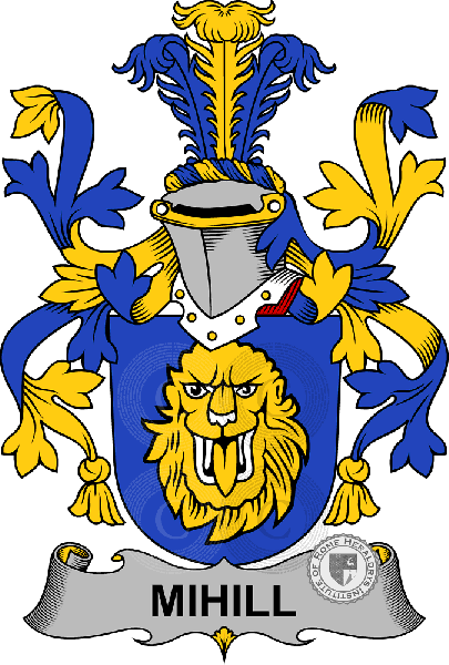 Coat of arms of family Mihill