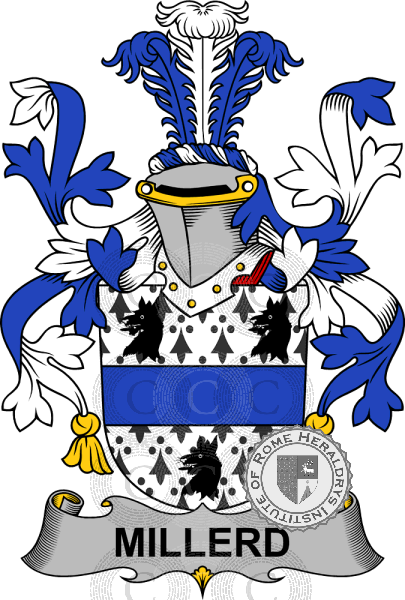 Wappen der Familie Millerd