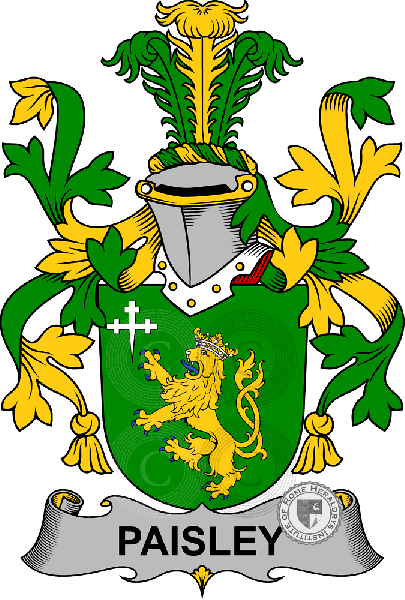 Coat of arms of family Paisley